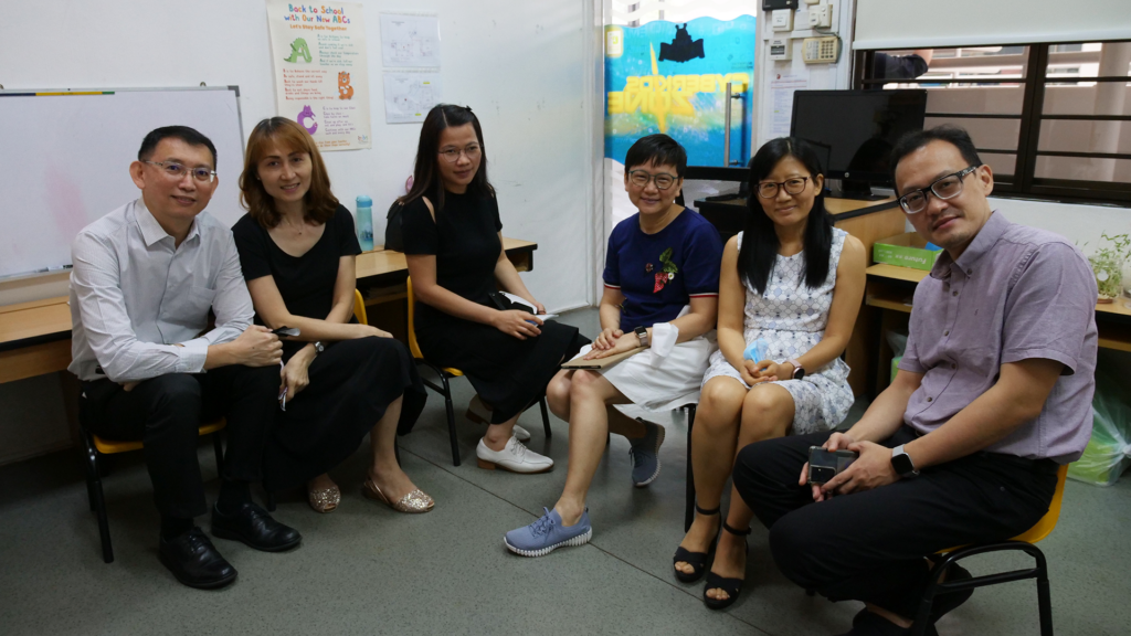 Discussions during Sabbath School Class at a Chinese Adventist church in Singapore