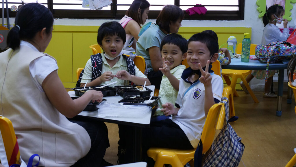 children at an Adventist Church in Jurong Singapore